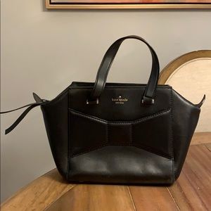 Kate Spade Black Bow Purse & matching wallet set